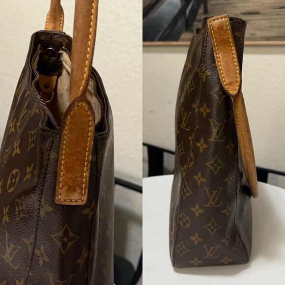💎✨BEAUTIFUL✨💎Authentic Louis Vuitton Shoulder Bag Looping GM Monogram - Picture 6 of 9